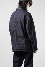 画像をギャラリービューアに読み込む, FULLCOUNT x GDC GFC2001 Leather Collar Denim Chore Jacket (INDIGO)