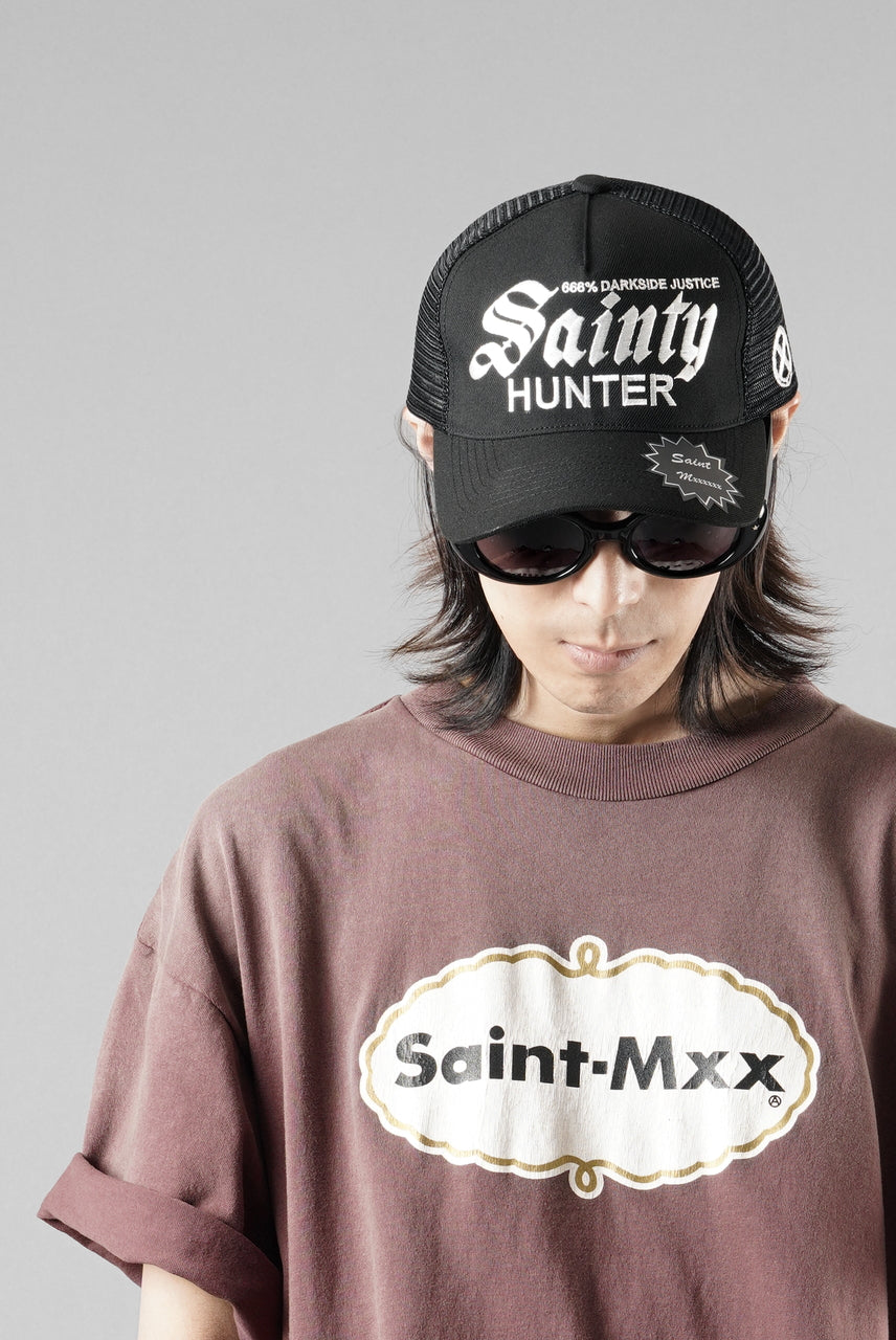 画像をギャラリービューアに読み込む, SAINT Mxxxxxx × BOUNTY HUNTER MESH CAP / SAINTY HUNTER (BLACK)
