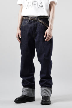 Load image into Gallery viewer, FULLCOUNT x GDC GFC1002 Wide Denim (INDIGO)