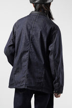 画像をギャラリービューアに読み込む, FULLCOUNT x GDC GFC2001 Leather Collar Denim Chore Jacket (INDIGO)