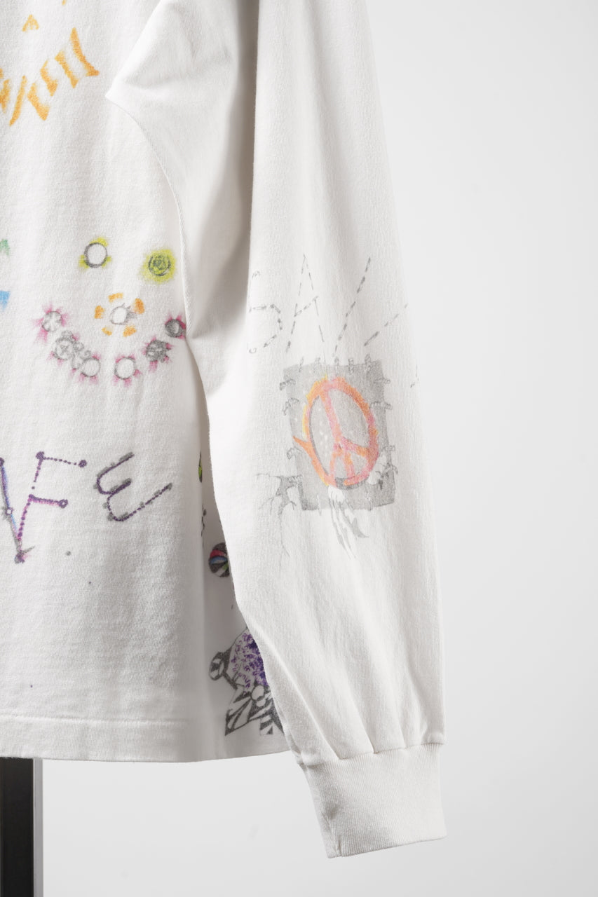 Load image into Gallery viewer, SAINT Mxxxxxx × Coco Star Sims COCO LS T-SHIRT (WHITE)