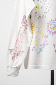 Load image into Gallery viewer, SAINT Mxxxxxx × Coco Star Sims COCO LS T-SHIRT (WHITE)