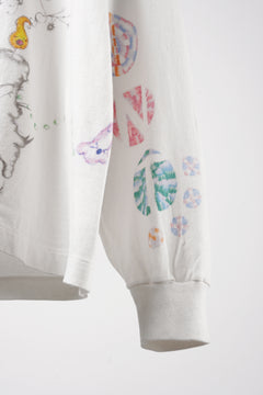 Load image into Gallery viewer, SAINT Mxxxxxx × Coco Star Sims COCO LS T-SHIRT (WHITE)