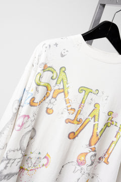 Load image into Gallery viewer, SAINT Mxxxxxx × Coco Star Sims COCO LS T-SHIRT (WHITE)