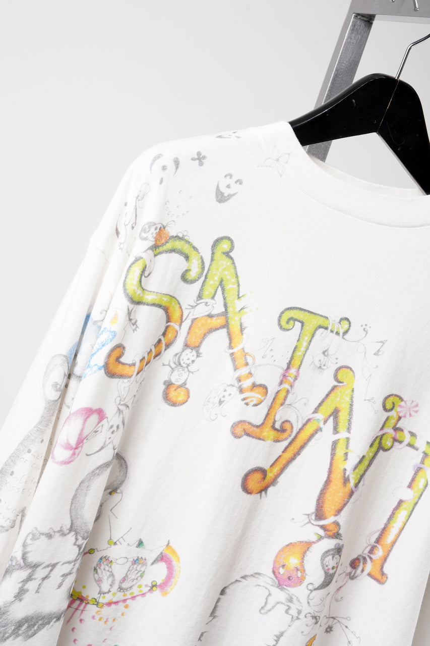 Load image into Gallery viewer, SAINT Mxxxxxx × Coco Star Sims COCO LS T-SHIRT (WHITE)