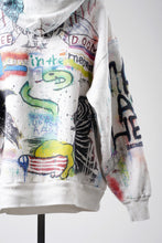 Load image into Gallery viewer, SAINT Mxxxxxx × MADSAKI DOUBLE FACE HOODIE / MADSUCKY (WHITE)