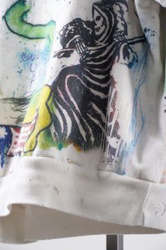 Load image into Gallery viewer, SAINT Mxxxxxx × MADSAKI DOUBLE FACE HOODIE / MADSUCKY (WHITE)