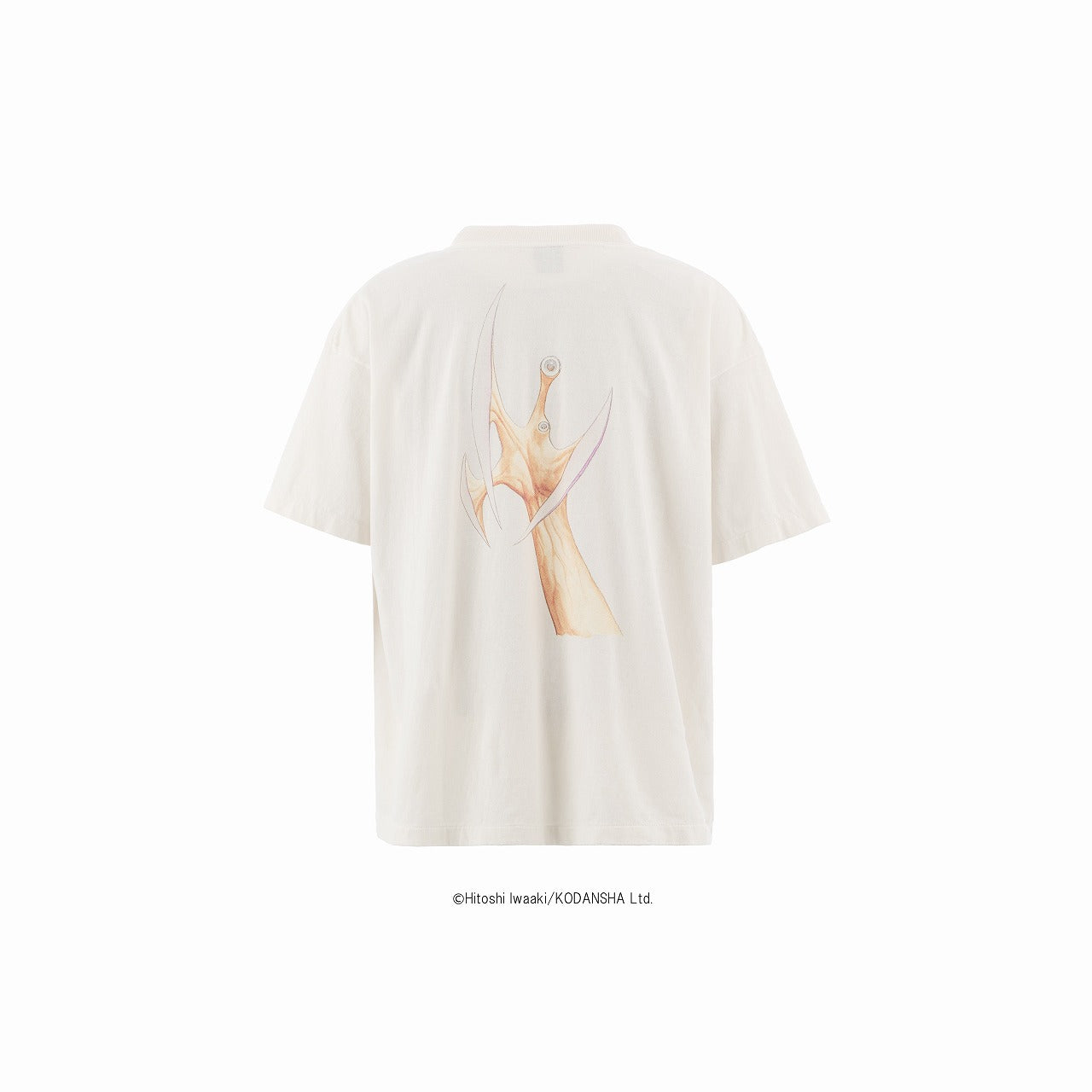 SAINT Mxxxxxx x 寄生獣 KJ_SS TEE / 寄生獣-parasyte- (WHITE)