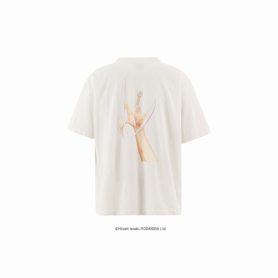 画像をギャラリービューアに読み込む, SAINT Mxxxxxx x 寄生獣 KJ_SS TEE / 寄生獣-parasyte- (WHITE)