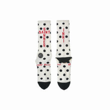Load image into Gallery viewer, SAINT Mxxxxxx SOCKS / DOT (WHITE)