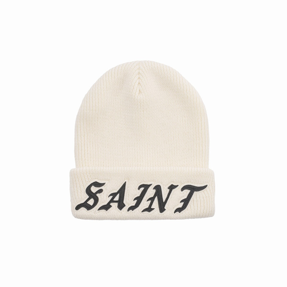 Load image into Gallery viewer, SAINT Mxxxxxx x KNIT CAP / SAINT (WHITE)