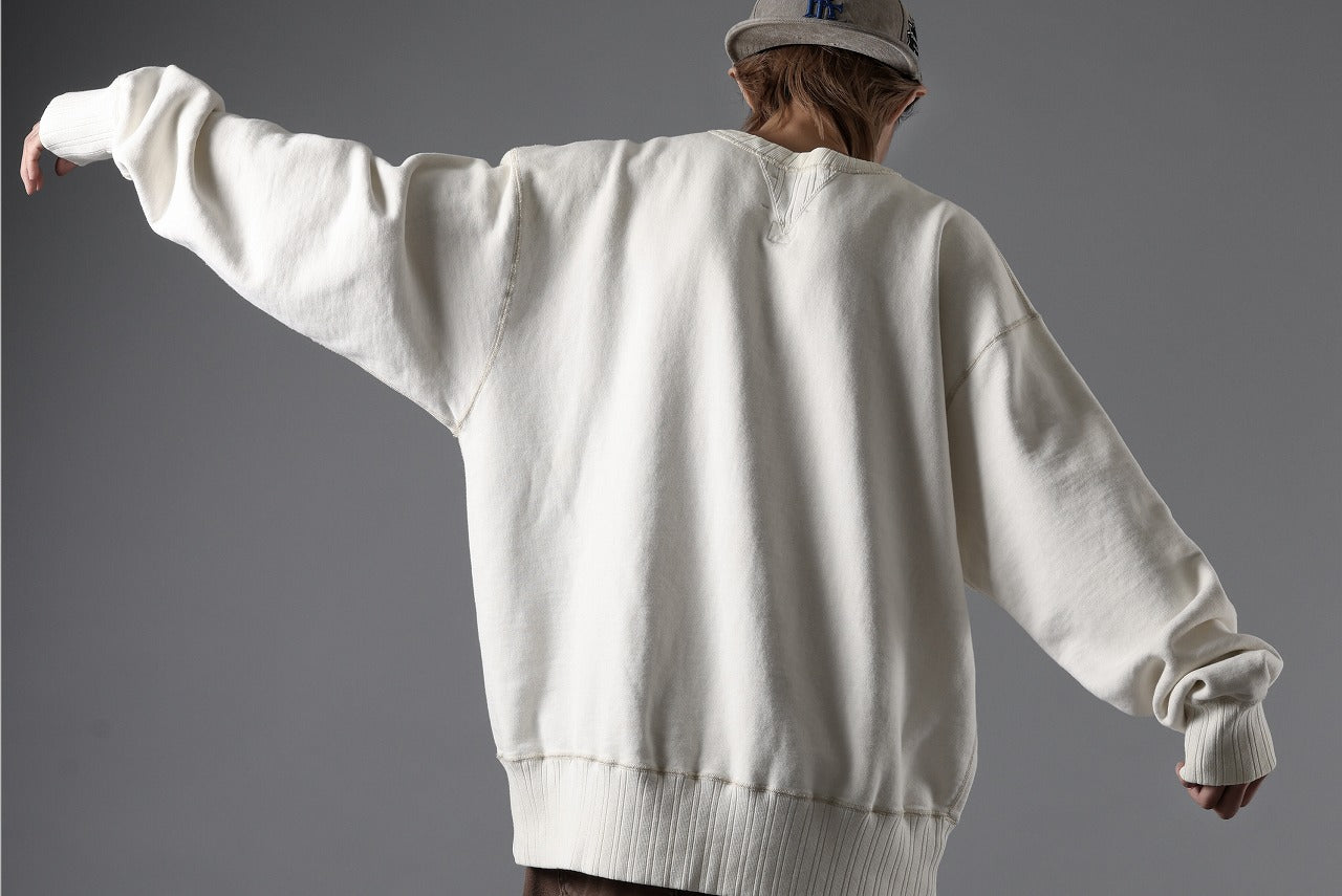 FULLCOUNT x N/07 exclusive Double V Set In Sleeve / Mother Cotton "Exhausted" (Ecru)
