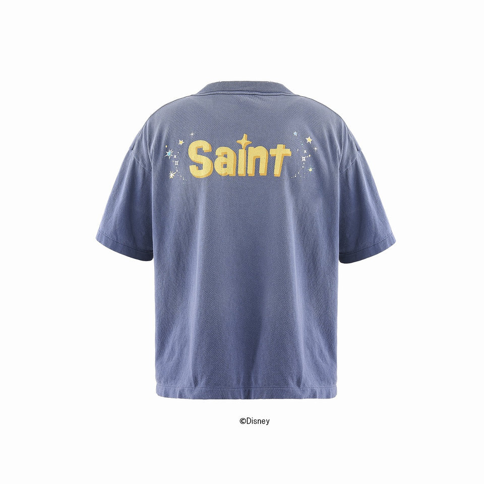 Load image into Gallery viewer, SAINT Mxxxxxx x DISNEY SS T-SHIRT / TINKER BELL (NAVY)
