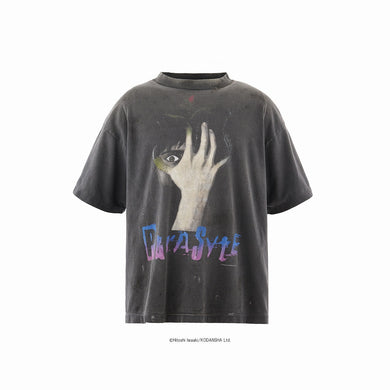 SAINT Mxxxxxx x 寄生獣 KJ_SS TEE / 寄生獣-parasyte- (BLACK)