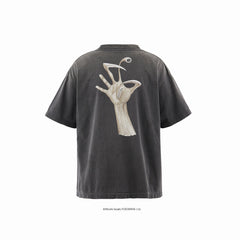 画像をギャラリービューアに読み込む, SAINT Mxxxxxx x 寄生獣 KJ_SS TEE / 寄生獣-parasyte- (BLACK)
