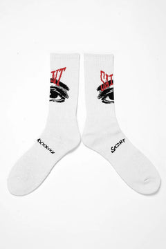 画像をギャラリービューアに読み込む, SAINT Mxxxxxx SOCKS / EYE (WHITE)