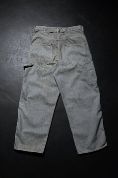 画像をギャラリービューアに読み込む, FULLCOUNT x N/07 x LOOM exclusive WIDE TAPERED PAINTER TROUSERS (HICKORY STRIPE)