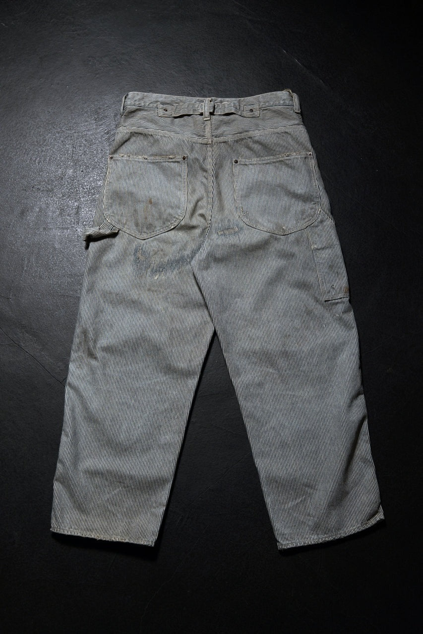 画像をギャラリービューアに読み込む, FULLCOUNT x N/07 x LOOM exclusive WIDE TAPERED PAINTER TROUSERS (HICKORY STRIPE)