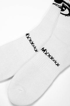画像をギャラリービューアに読み込む, SAINT Mxxxxxx SOCKS / EYE (WHITE)