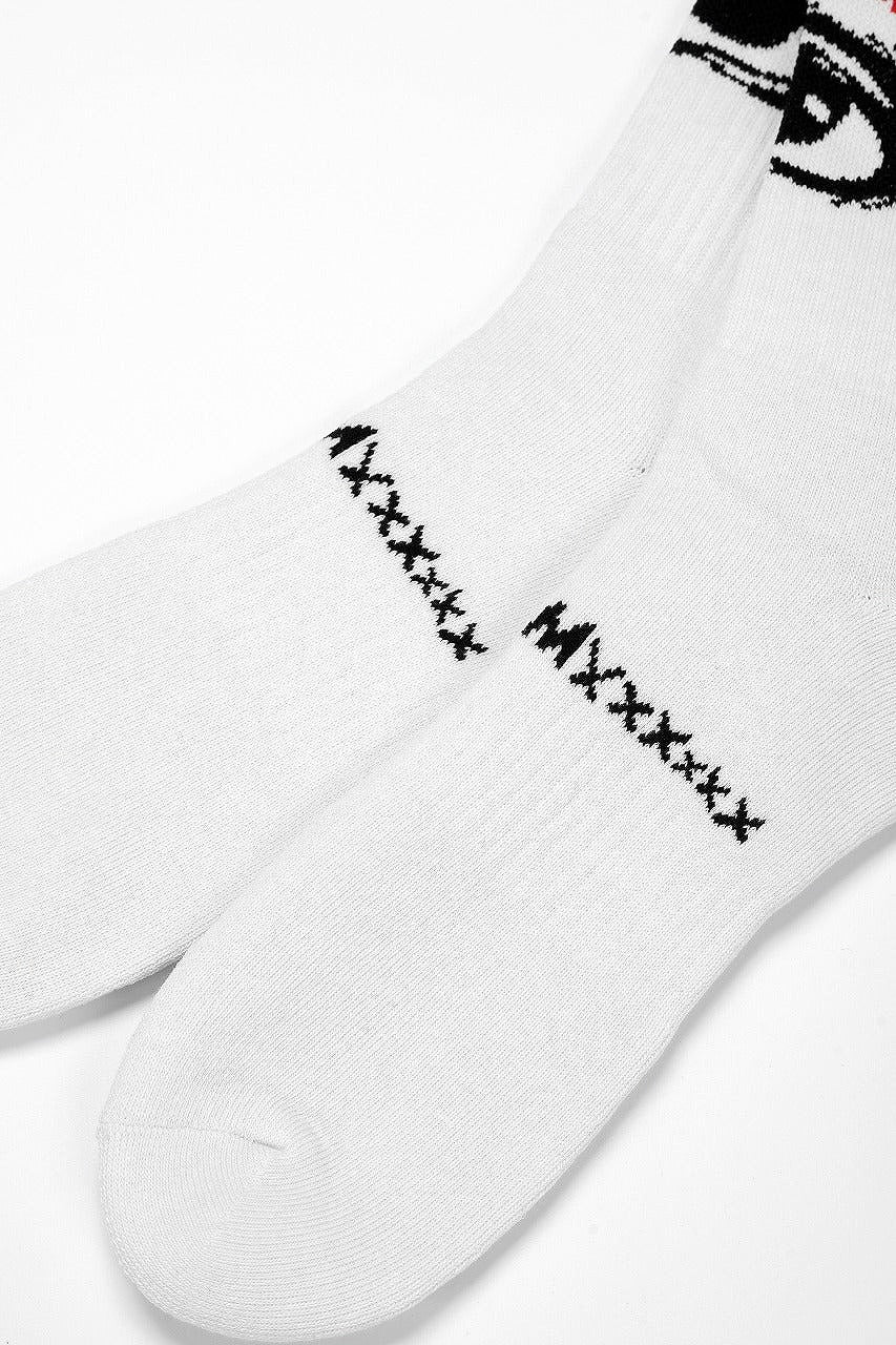 画像をギャラリービューアに読み込む, SAINT Mxxxxxx SOCKS / EYE (WHITE)