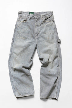 画像をギャラリービューアに読み込む, FULLCOUNT x N/07 x LOOM exclusive WIDE TAPERED PAINTER TROUSERS (HICKORY STRIPE)