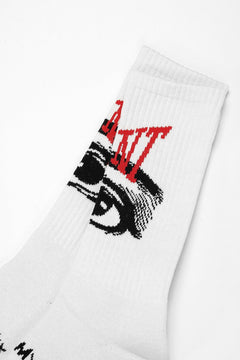 画像をギャラリービューアに読み込む, SAINT Mxxxxxx SOCKS / EYE (WHITE)