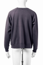 画像をギャラリービューアに読み込む, FULLCOUNT FADING RAGLAN SLEEVE SWEAT SHIRT (DAMAGE LESS / EGG PLANT)