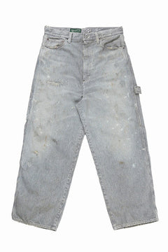 画像をギャラリービューアに読み込む, FULLCOUNT x N/07 x LOOM exclusive WIDE TAPERED PAINTER TROUSERS (HICKORY STRIPE)