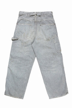 画像をギャラリービューアに読み込む, FULLCOUNT x N/07 x LOOM exclusive WIDE TAPERED PAINTER TROUSERS (HICKORY STRIPE)