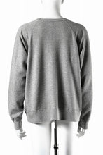 画像をギャラリービューアに読み込む, FULLCOUNT FADING RAGLAN SLEEVE SWEAT SHIRT (DAMAGE LESS / HEATHER GRAY)