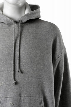 画像をギャラリービューアに読み込む, FULLCOUNT FADING DOUBLE FACE SWEAT HOODIE (GRAY)