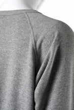 画像をギャラリービューアに読み込む, FULLCOUNT FADING RAGLAN SLEEVE SWEAT SHIRT (DAMAGE LESS / HEATHER GRAY)