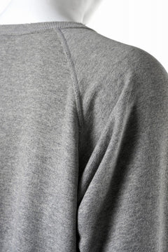 画像をギャラリービューアに読み込む, FULLCOUNT FADING RAGLAN SLEEVE SWEAT SHIRT (DAMAGE LESS / HEATHER GRAY)