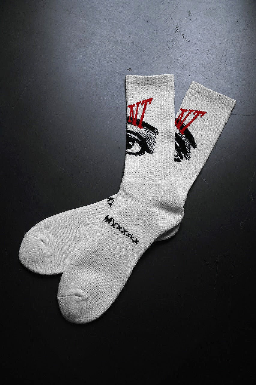 画像をギャラリービューアに読み込む, SAINT Mxxxxxx SOCKS / EYE (WHITE)
