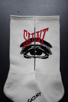 画像をギャラリービューアに読み込む, SAINT Mxxxxxx SOCKS / EYE (WHITE)