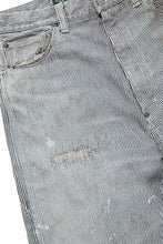 画像をギャラリービューアに読み込む, FULLCOUNT x N/07 x LOOM exclusive WIDE TAPERED PAINTER TROUSERS (HICKORY STRIPE)