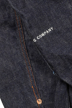 画像をギャラリービューアに読み込む, FULLCOUNT x POP TRADING COMPANY Type2 Jean Jacket / 13.7oz Zimbabwe Selvedge Denim (INDIGO BLUE)