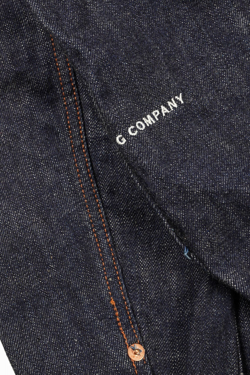 画像をギャラリービューアに読み込む, FULLCOUNT x POP TRADING COMPANY Type2 Jean Jacket / 13.7oz Zimbabwe Selvedge Denim (INDIGO BLUE)
