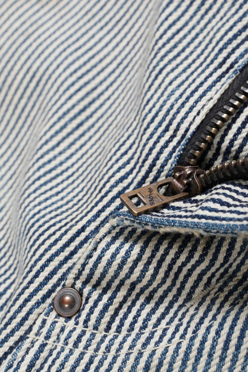 画像をギャラリービューアに読み込む, FULLCOUNT x N/07 x LOOM exclusive WIDE TAPERED PAINTER TROUSERS (HICKORY STRIPE)