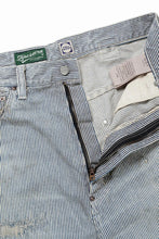 画像をギャラリービューアに読み込む, FULLCOUNT x N/07 x LOOM exclusive WIDE TAPERED PAINTER TROUSERS (HICKORY STRIPE)