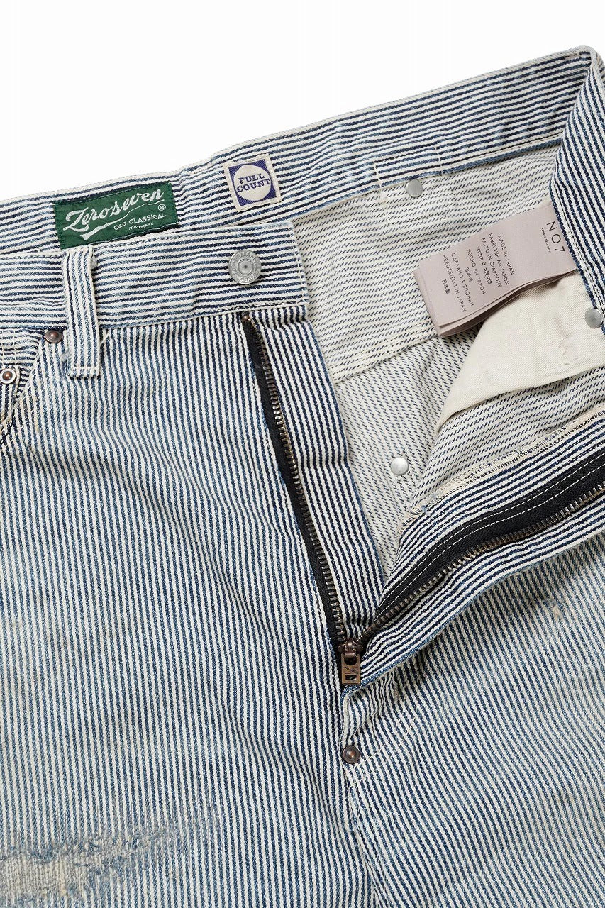 画像をギャラリービューアに読み込む, FULLCOUNT x N/07 x LOOM exclusive WIDE TAPERED PAINTER TROUSERS (HICKORY STRIPE)