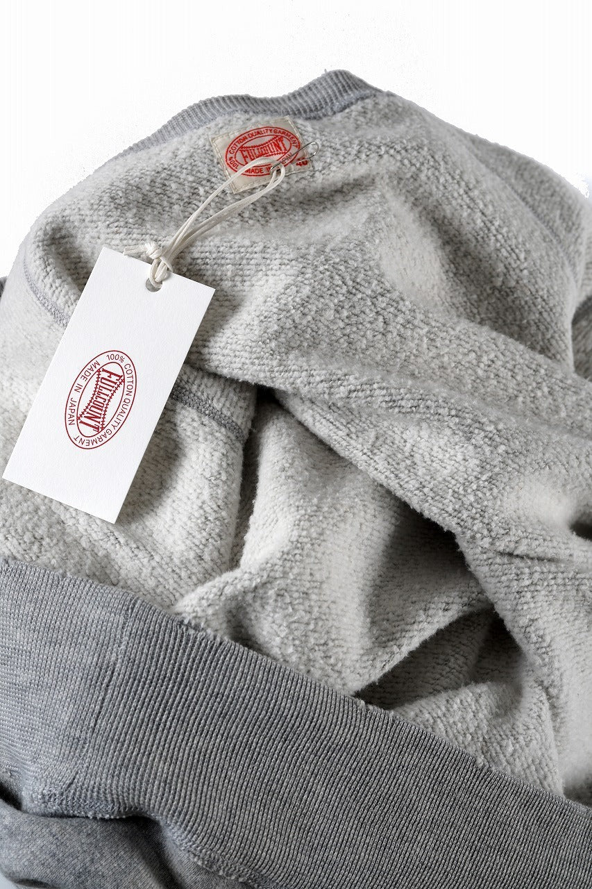 画像をギャラリービューアに読み込む, FULLCOUNT FADING DOUBLE FACE SWEAT HOODIE (GRAY)