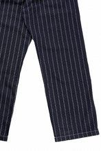 画像をギャラリービューアに読み込む, FULLCOUNT WABASH WORKERS PANTS / INDIGO DYED DRILL with WASH STAR STRIPE (INDIGO / ONE WASHED)